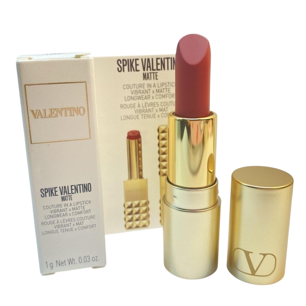 Valentino Spike Valentino Matte Lipstick 100R Stand Out In Nude